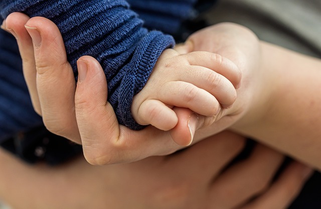 toddler hand